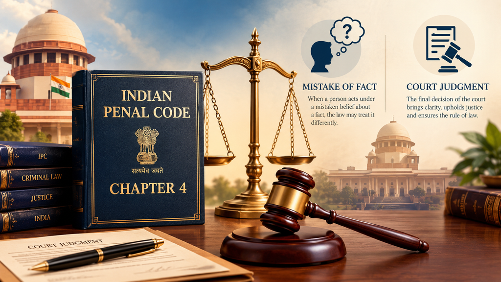 Mistake of Fact IPC 76 and 79