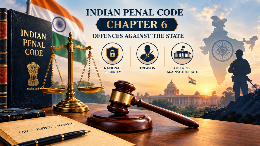 Offences Against the State IPC Chapter 6