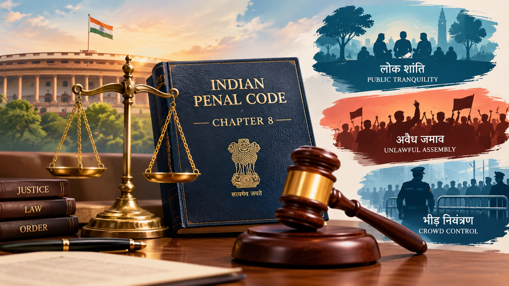 Offences Against Public Tranquility IPC Chapter 8