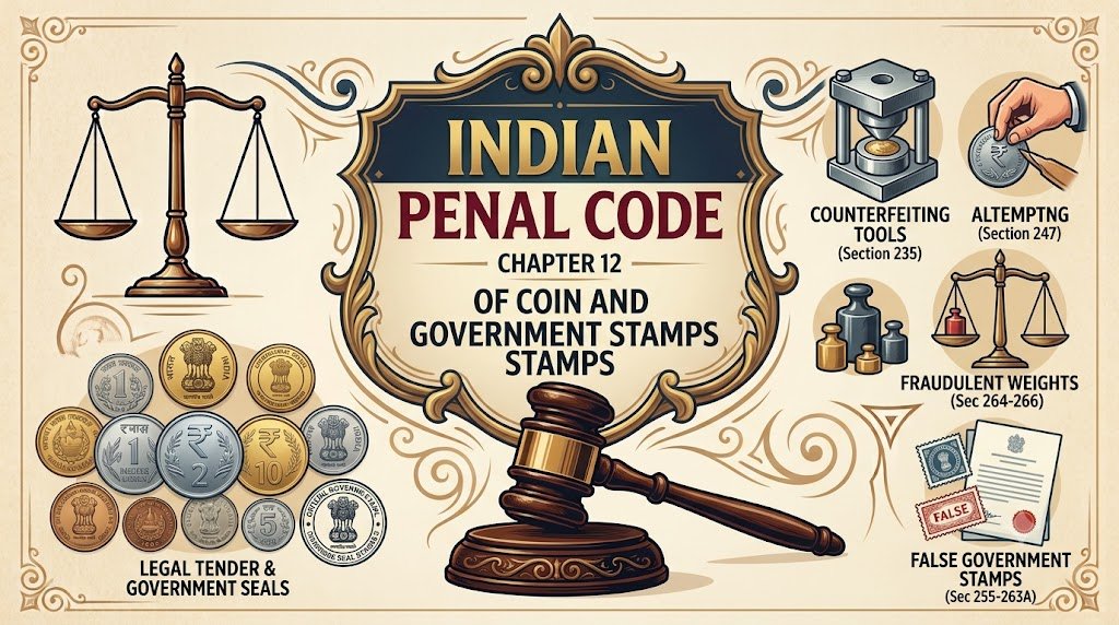 Offences Relating to Coins and Stamps IPC Chapter 12
